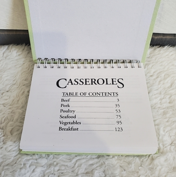 3 Mini Spiral Hardcover Recipe Cookbooks Casseroles Cookies Bars 5 Ingredients - Picture 9 of 16